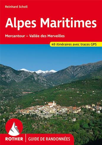 Couverture du livre « Alpes maritimes (fr) mercantour - vallee merveilles » de R. Scholl aux éditions Rother