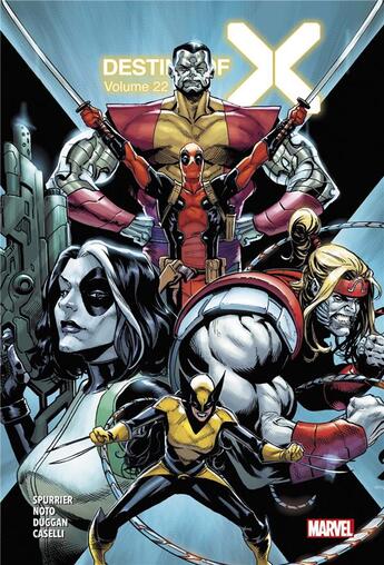 Couverture du livre « Destiny of X Tome 22 » de Gerry Duggan et Tini Howard et Si Spurrier et Collectif aux éditions Panini