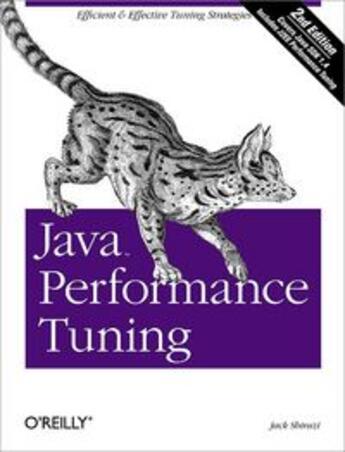 Couverture du livre « Java performance tuning (2e édition) » de Jack Shirazi aux éditions O Reilly