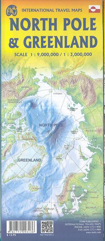 Couverture du livre « North pole & greenland » de  aux éditions Itm