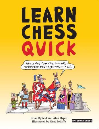 Couverture du livre « Learn Chess Quick » de Gray Jolliffe aux éditions Pavilion Books Company Limited