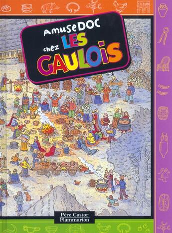 Couverture du livre « Amusedoc chez les gaulois » de Petit Jeanne aux éditions Pere Castor