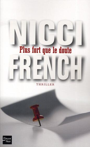 Couverture du livre « Plus fort que le doute » de Nicci French aux éditions Fleuve Editions