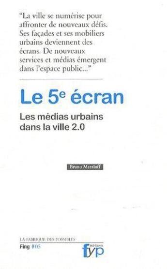 Couverture du livre « Le 5e écran » de  aux éditions Fyp