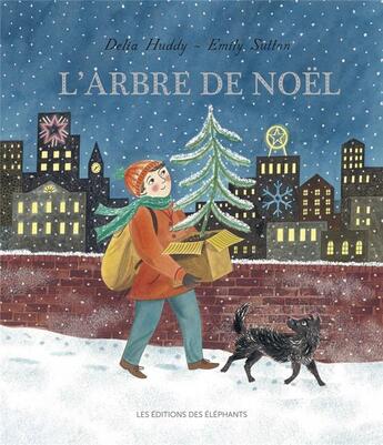 Couverture du livre « L'arbre de noël » de Emily Sutton et Delia Huddy aux éditions Editions Des Elephants