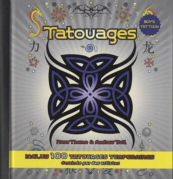 Couverture du livre « Tatouages : boys tattoos » de Russ Thorne aux éditions Courrier Du Livre