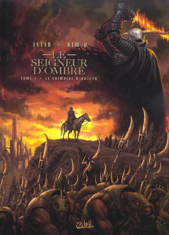 Couverture du livre « Le seigneur d'ombre t.1 ; le grimoire d'haleth » de Jean-Luc Istin et D Dim aux éditions Soleil