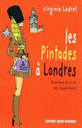 Couverture du livre « Les pintades à londres » de Virginie Ledret aux éditions Jacob-duvernet