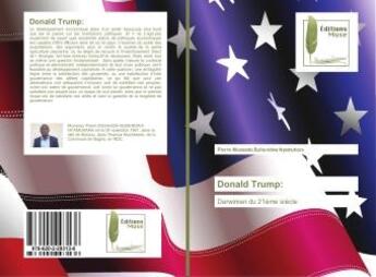 Couverture du livre « Donald trump: - darwinien du 21eme siecle » de Musaada Buhendwa Nya aux éditions Muse