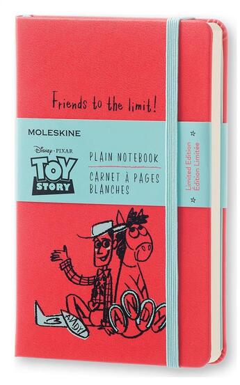 Couverture du livre « Toy Story ; carnet blanc poche » de  aux éditions Moleskine