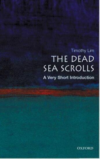 Couverture du livre « The Dead Sea Scrolls: A Very Short Introduction » de Lim Timothy aux éditions Oup Oxford