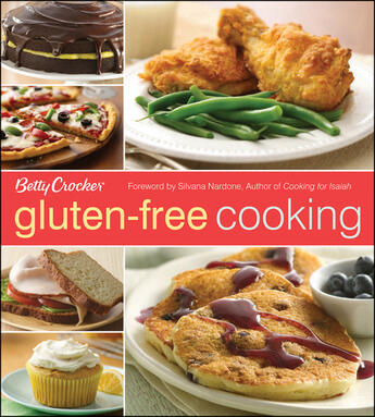 Couverture du livre « Betty Crocker Gluten-Free Cooking » de Betty Crocker Mardee Haidin aux éditions Houghton Mifflin Harcourt