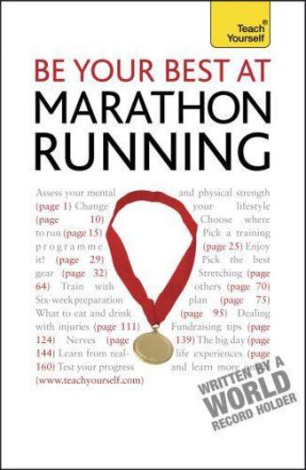 Couverture du livre « Be Your Best At Marathon Running: Teach Yourself » de Rogers Tim aux éditions Hodder Education Digital