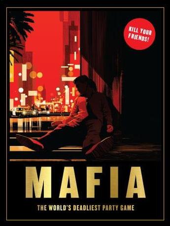 Couverture du livre « Mafia the world's deadliest party game » de Angus Hyland aux éditions Laurence King