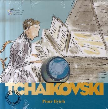 Couverture du livre « Tchaikovski ; découverte des musiciens » de Ollivier Stepha aux éditions Gallimard-jeunesse