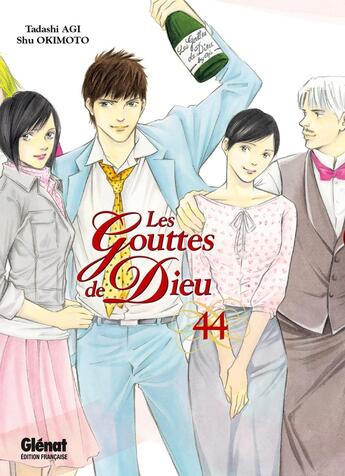 Couverture du livre « Les gouttes de Dieu Tome 44 » de Tadashi Agi et Shu Okimoto aux éditions Glenat