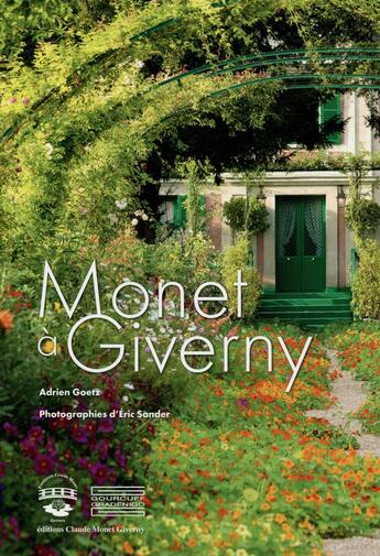 Couverture du livre « Monet à Giverny » de Adrien Goetz aux éditions Gourcuff Gradenigo