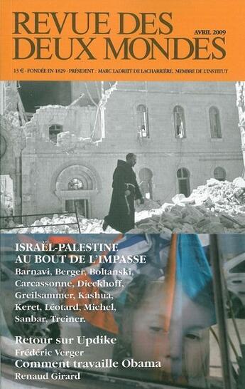 Couverture du livre « Avril 2009 » de  aux éditions Revue Des Deux Mondes