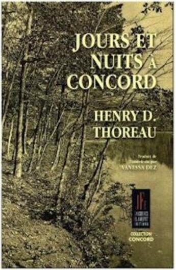 Couverture du livre « Jours et nuits à Concord » de Henry David Thoreau aux éditions Jacques Flament