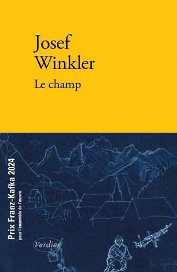 Couverture du livre « Le champ » de Josef Winkler aux éditions Verdier