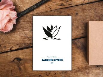 Couverture du livre « Jardins divers » de Fleur De L'Ombre aux éditions Poesie Io