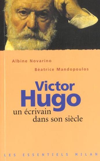 Couverture du livre « Victor hugo » de Novarino-Pothier aux éditions Milan