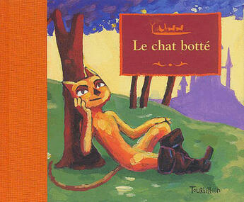 Couverture du livre « Le chat botté » de Benjamin Bachelier aux éditions Tourbillon