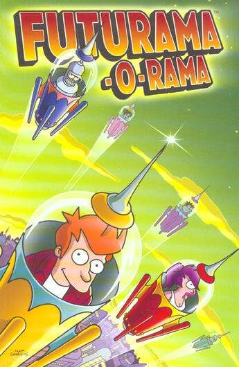 Couverture du livre « Futurama-o-rama » de Matt Groening aux éditions Dino France