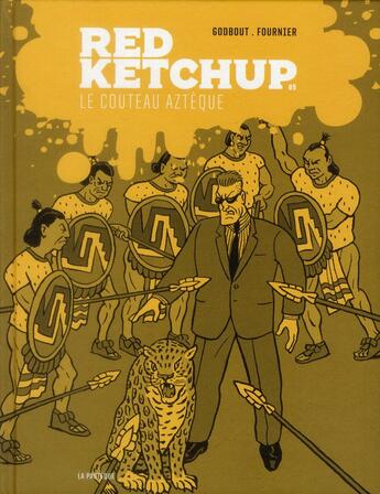 Couverture du livre « Red Ketchup t.5 : le couteau aztèque » de Pierre Fournier et Real Godbout aux éditions La Pasteque