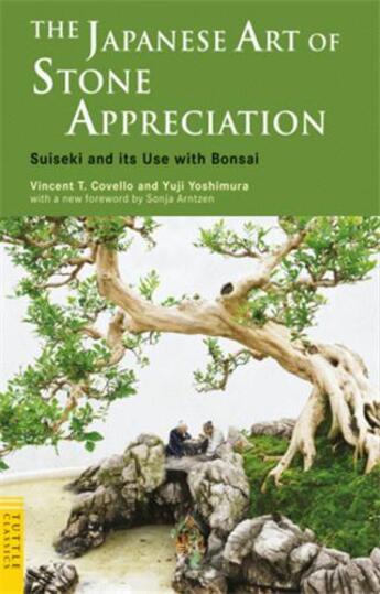 Couverture du livre « The japanese art of stone appreciation » de Covello V aux éditions Tuttle