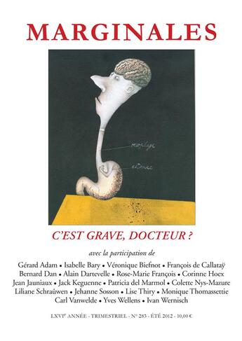 Couverture du livre « C'est grave, docteur? » de Robert Scholtus aux éditions Ker Editions