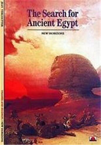 Couverture du livre « Search for ancient egypt (new horizons) » de Jean Vercoutter aux éditions Thames & Hudson