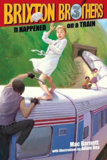 Couverture du livre « It Happened on a Train » de Mac Barnett aux éditions Simon & Schuster Books For Young Readers