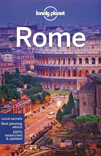 Couverture du livre « Rome (11e édition) » de Collectif Lonely Planet aux éditions Lonely Planet France