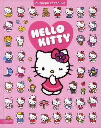 Couverture du livre « Hello Kitty ; cherche et trouve » de  aux éditions Hachette Jeunesse