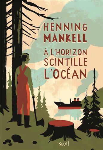 Couverture du livre « À l'horizon scintille l'océan » de Henning Mankell aux éditions Seuil Jeunesse