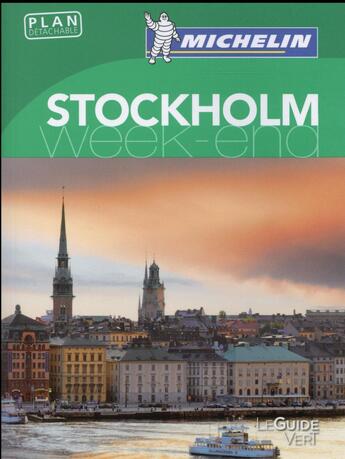 Couverture du livre « Guide vert week-end stockholm » de Collectif Michelin aux éditions Michelin