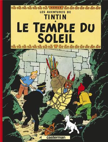 Couverture du livre « Les aventures de Tintin Tome 14 : le temple du soleil » de Herge aux éditions Casterman