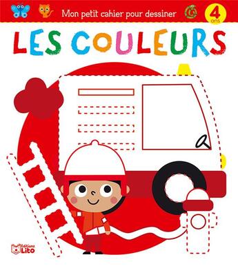 Couverture du livre « Les couleurs » de Benedicte Riviere et Isabelle Jacque aux éditions Lito