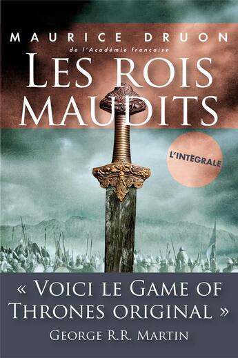 Couverture du livre « Les rois maudits : Intégrale Tomes 1 à 7 » de Maurice Druon aux éditions Plon