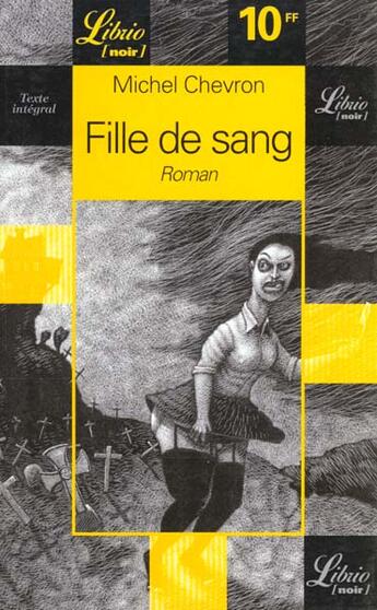 Couverture du livre « Fille de sang » de Michel Chevron aux éditions J'ai Lu