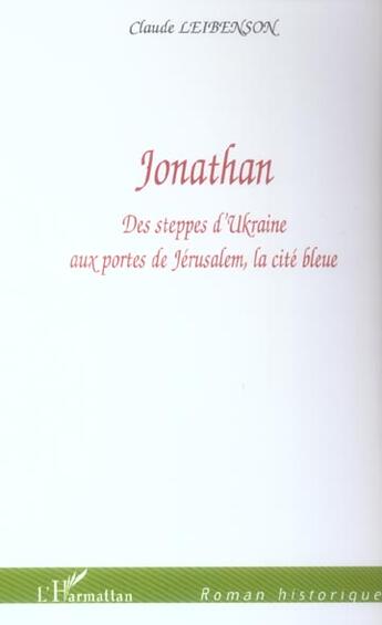 Couverture du livre « Jonathan » de Claude Leibenson aux éditions L'harmattan