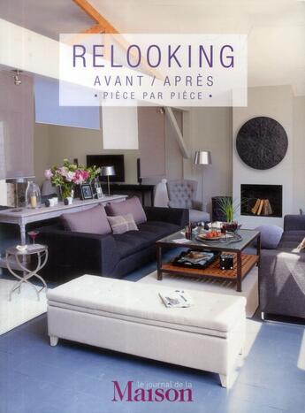 Couverture du livre « Relooking ; avant/après pièce par pièce » de  aux éditions Glenat