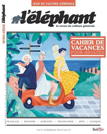 Couverture du livre « L'ELEPHANT Hors-Série t.5 ; jeux de culture générale » de L'Elephant aux éditions Scrineo