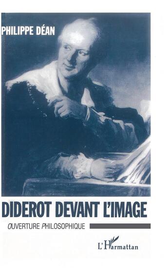 Couverture du livre « Diderot devant l'image » de Philippe Dean aux éditions L'harmattan