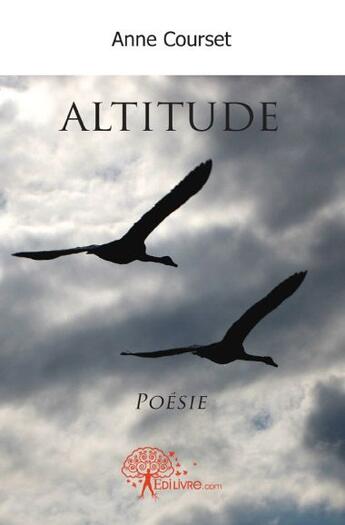 Couverture du livre « Altitude » de Anne Courset aux éditions Edilivre