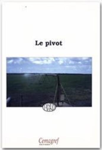 Couverture du livre « Le pivot » de Rned aux éditions Quae