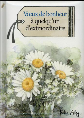 Couverture du livre « Voeux de bonheur à quelqu'un d'extraordinaire » de Helen Exley aux éditions Exley