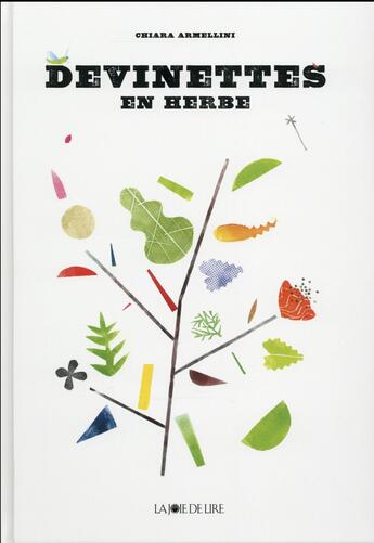 Couverture du livre « Devinettes en herbe » de Chiara Armellini aux éditions La Joie De Lire