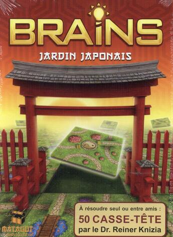 Couverture du livre « Brains ; jardin japonais » de Reiner Knizia aux éditions Matagot